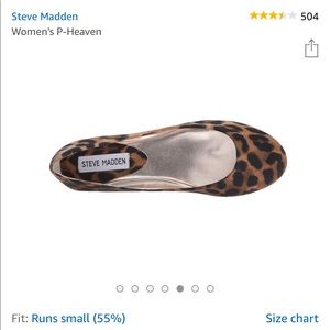 Steve Madden NWT leopard flats